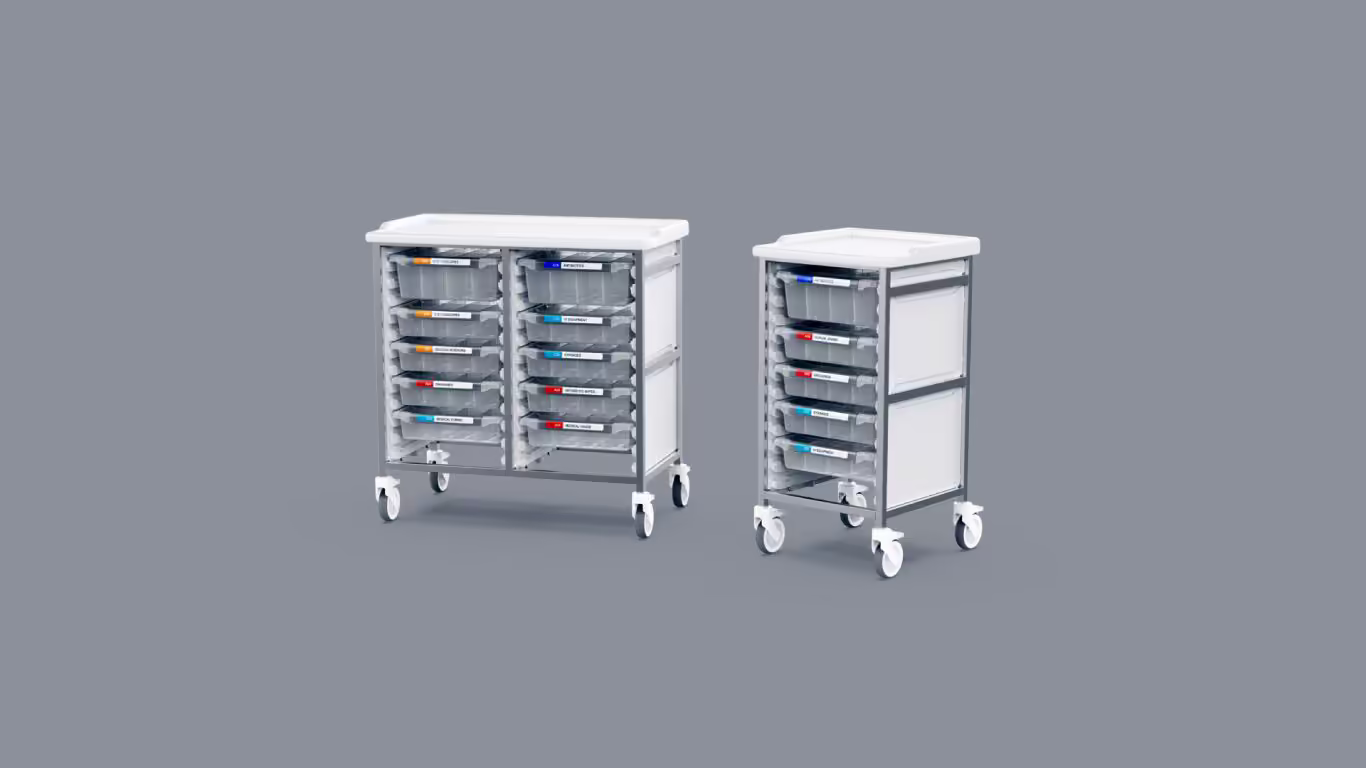 Hospital Care Tray Trolley